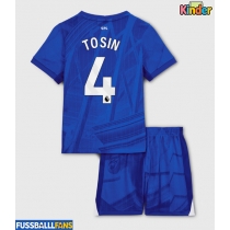 Chelsea Tosin Adarabioyo #4 Heimtrikotsatz Kinder 2025-26 Kurzarm (+ Kurze Hosen)